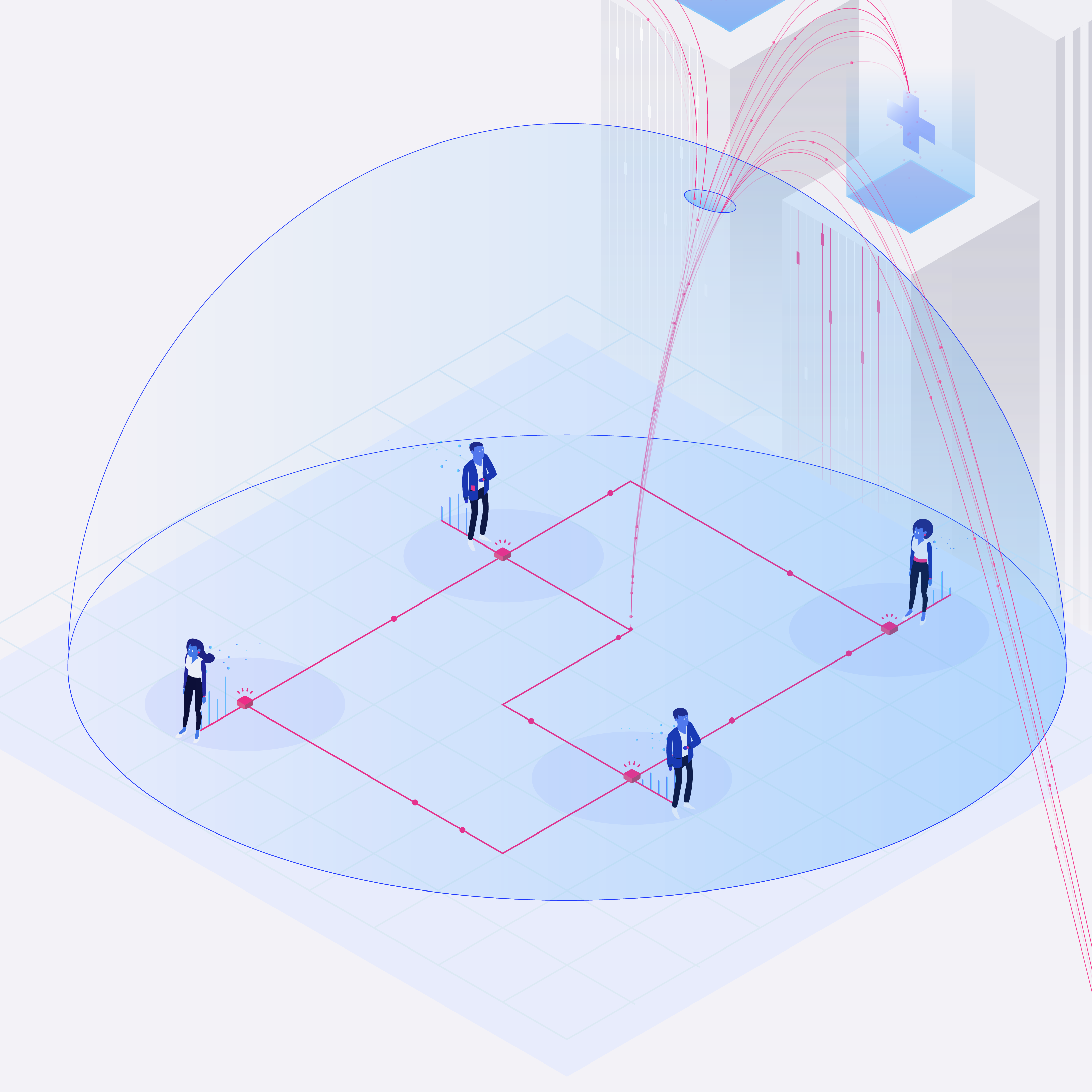 Health.ai connected health ecosystem illustration